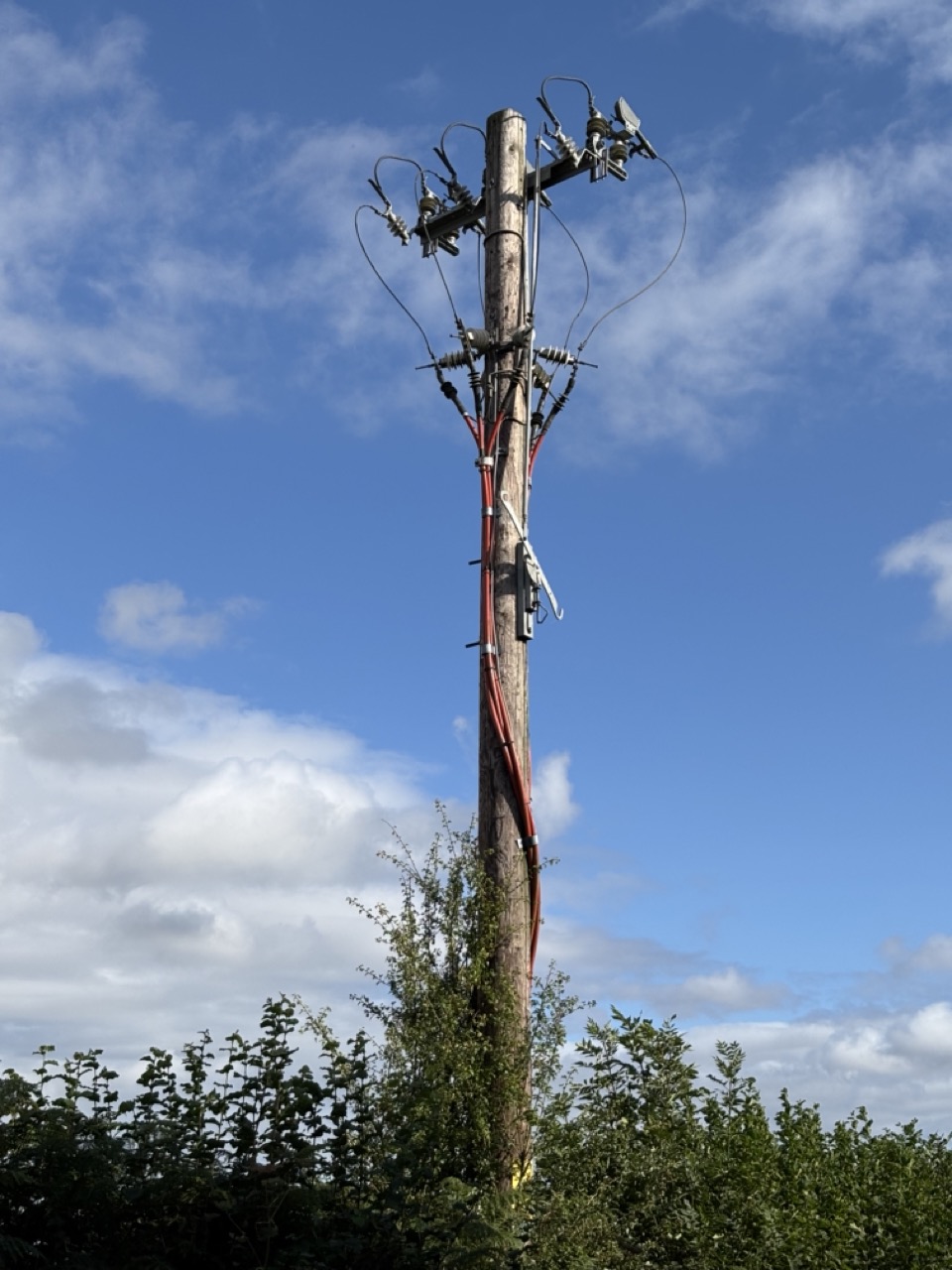 Cables redirected underground